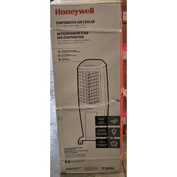 New! Honeywell Evaporative Air Cooler 3-in-1 Fan, Humidifier, Air Cooler! Retails For $259.00