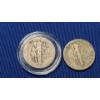 Image 3 : 1918, 1936 Mercury Head Silver Dimes & 1947, 1962, 1964 Roosevelt Silver Dimes - Face Value: 0.50