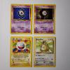 Image 1 : Four Vintage Pokemon Trading Cards Ft. Base Set 2 Rares & Unown ~ All Near Mint