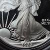 Image 3 : 1989 S United States Silver .999 1 Oz Eagle Proof In Case
