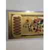 Image 5 : Rare Disney Mickey Mouse Gold Foil .999999 - 24K Gold Note In Protective Holder - Mint Condition