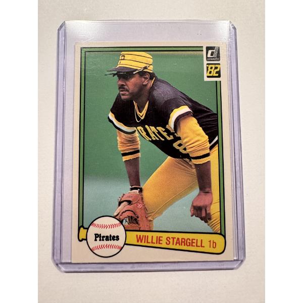 1982 Donruss Willie Stargell Pittsburgh Pirates Baseball Card - High Grade Card