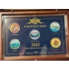 Image 2 : Historic Moments in American History Coin Collection & 2005 Colorized State Quarter Collection Case