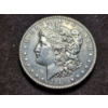 Image 2 : 1886 Morgan Silver Dollar With Unique Darker Toning On One Side!