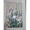 Image 2 : PICKUP IN NORTHFIELD -  Asian Floral Watercolor in Excellent Condition - Signed in Traditional Mode