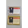 Image 2 : '90 Pro Set '89 NFL Player Of The Year Joe Montana 49ers #12 Error & No Error Football Trading Cards