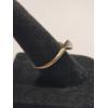 Image 3 : 14K Yellow Gold Engagment Ring - Size 6 - Weight: 1.4g