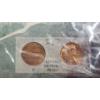Image 8 : Sealed Brilliant Uncirculated Penny Design Collection Philadelphia & Denver Mints Display - FV: 0.14