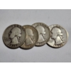 Image 1 : $1.00 Face Value in Assorted United States 90% Silver Washington Head Quarters 
