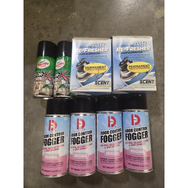 New Eight Piece Odor Control Items