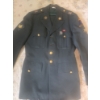 Image 1 : Authentic 39L Men's Green WWII Service Uniform with 2 Pairs of Pants - Good Condition