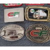 Image 3 : Consolidated Freightways Assorted Belt Buckles, Patches And Buttons