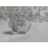 Image 5 : 14 Crystal Champagne Goblets - Gorgeous Intricate Patterns