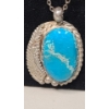 Image 3 : Assorted Necklaces & Ring With Blue Stones  - Size 10 