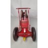 Image 11 : Vintage Red 12" Marx Tin Lithograph Toy Tractor With Plow