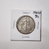 Image 1 : 1945-D United States Walking Liberty 90% Silver Half Dollar