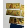 Image 2 : Garfield "100" Dollar Gold Foil Notes - Novelty/Collectible Items - with Envelope - Garfield 