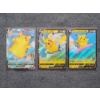 Image 1 : Three Assorted Holo Rare Japanese Pikachu Pokemon Trading Cards All in Near Mint Condition!