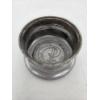 Image 2 : Vintage Aluminum Threaded Automobile Center Cap
