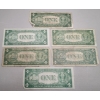 Image 8 : Series 1935, 1935 D, 1935 E, 1957 A $1 Silver Certificate Bank Notes - Face Value: $6.00