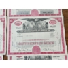 Image 11 : Lot of (12) Pan American World Airways, INC. 100 Shares Stock Certificates