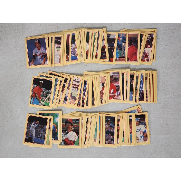 Large Assortment of Smaller 1984 Fleer Star Stickers Trading Cards