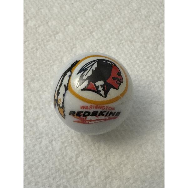 Vintage Washington Redskins One Inch Shooter Marble - Mint Condition & Limited Production