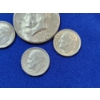 Image 6 : $1.00 Face Value in 90% Silver U.S. Kenney Half Dollar and Roosevelt Dimes