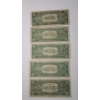 Image 7 : Series 1935 D, 1957, 1957 A, 1957 B $1 Silver Certificate Bank Notes Including STAR Notes - FV: $5