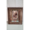 Image 1 : Peace At Last Lincoln Cent & Stamp Collection In Framed Display - Face Value: $0.14