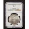 Image 1 : NGC MS63 Graded 1885 Morgan Silver Dollar 