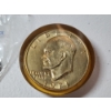 Image 2 : 1971 Eisenhower Dollar in Resin & 1943 Jefferson Nickel