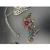 Image 4 : Costume Jewelry Lot - 4 Necklaces - 1 Pin - Animal Necklaces - Floral Pin