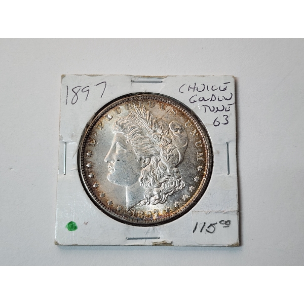 1897 Morgan Silver Dollar 