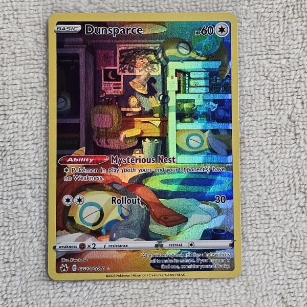 Dunsparce GG23/GG70 Holo Rare Pokémon Trading Card