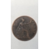 Image 1 : 1899 British Queen Victoria Bronze One Penny 