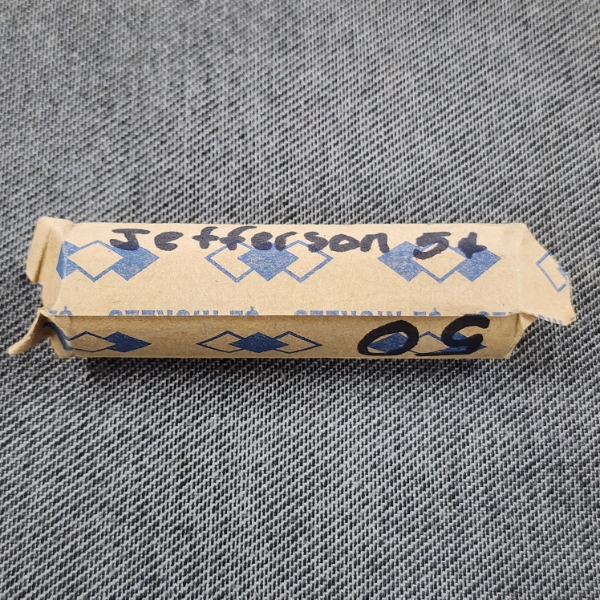 Unsearched Roll of Assorted 1940-1949 Jefferson Nickels ~ MIXED DATES ~ Face Value: $2.00
