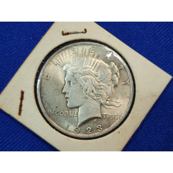 1923 Silver Peace Dollar - 90% Silver U.S. Dollar 
