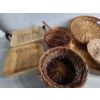 Image 2 : Lot of Assorted Woven Baskets and Trays
