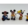 Image 1 : 8 Mickey Mouse Figurines - Skating - Soccer - Clown - Golf - Minnie - Etc. - ~1.5-2 inch pieces