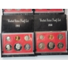 Image 3 : x4 United States Proof Sets: 1981, 1981, 1980, 1980 In Original Packaging