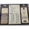 Image 2 : Authentic 1998 Super Bowl XXXII NFL Football Ticket & 24K Gold Plated Ticket - Mint Condition