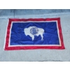 Image 1 : Wyoming State Cotton Flag 3x5 ft