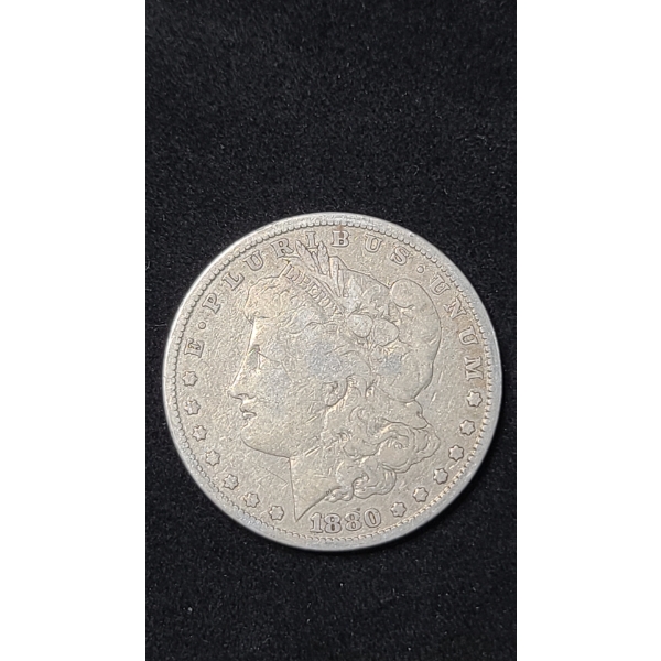 1880 90% Silver Morgan Dollar