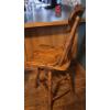 Image 2 : Louisville Home Pickup - Superb Set Of 2 Swil Type Oak Bar Chairs / Bar Stools - Like New - See Pics