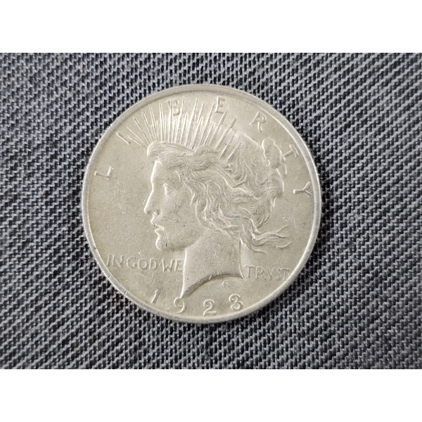 1923 United States 90% Silver Peace Dollar ~ Minted at Philadelphia Mint!