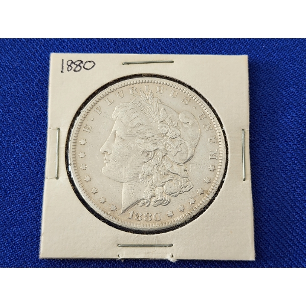 1880 90% Silver Morgan Dollar