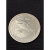 Image 1 : 2014 Australia 50 Cents Great White Shark 1/2 Oz .999 Fine Silver Coin - Mint Condition