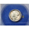 Image 2 : ACG MS 65 1945-S Mercury 90% Silver Dime MICRO "S'" Full Split Bands