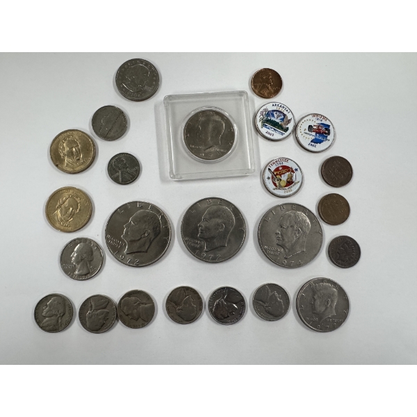 United States Coin Collection Including A Super Nice Indian Head Penny - $8.40 Face Value